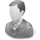 user, person, Man, Human, Business, male, Account, people, Blue, member, profile Black icon