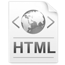 html, File, paper, Code, document WhiteSmoke icon