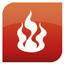 Rss, Burner, subscribe, feed Firebrick icon