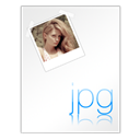 jpg, Jpeg WhiteSmoke icon