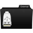 External Black icon