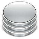 Database, db Silver icon