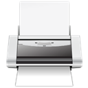 Print, printer WhiteSmoke icon