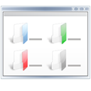 Multicolumn, view Snow icon