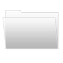 Blank, Folder, Empty Black icon