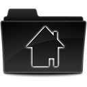 homepage, Home, Building, house Black icon