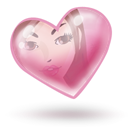 love, Heart, valentine Black icon