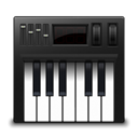 audiomidisetup Black icon