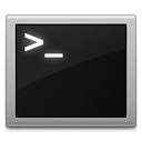 terminal Black icon