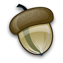 Acorn Black icon