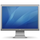 monitor, screen, Display, Computer, cinema SteelBlue icon