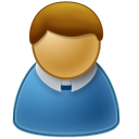 profile, member, user, person, Account, people, male, Man, Human SteelBlue icon