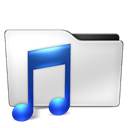 music Black icon