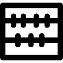 mathematics, maths, Binary Relations, Tools And Utensils, tool, calculation, Abacus, calculate, calculations, tools Black icon