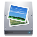 image, photo, Hdd, hard disk, pic, hard drive, picture DarkGray icon