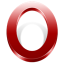 Opera, Browser Black icon