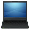 Computer, Laptop, Black, Notebook DarkSlateGray icon