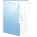 document, paper, File, Blue SkyBlue icon
