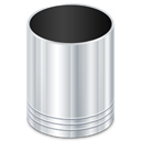 recycle, Bin Black icon