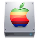 hard drive, Apple, Hdd, hard disk DarkGray icon