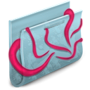 tentacle, Folder LightSteelBlue icon