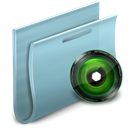 Folder, Camera, photography LightSteelBlue icon