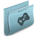 Folder, gaming, Game LightSteelBlue icon