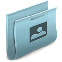 photo, picture, Folder, pic, image LightSteelBlue icon