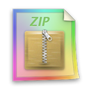 paper, Zip, document, File Black icon