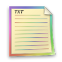 Txt, paper, document, File PaleGoldenrod icon