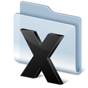 Folder, os x Black icon