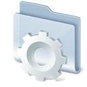 system, Folder Gainsboro icon