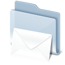 mail, envelop, Email, Folder, Message, Letter Black icon
