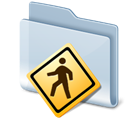 Folder, public Black icon