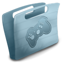 gaming, Folder, Game LightSteelBlue icon