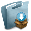 Downloads, Folder LightSteelBlue icon