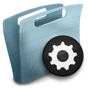 Folder, widget Black icon