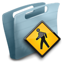 public, Folder Black icon