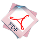 File, paper, Pdf, document Black icon