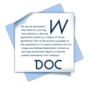 File, document, Doc, paper Black icon