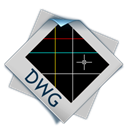 Dwg, document, File, paper Black icon