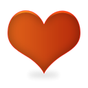 valentine, love, Heart Black icon