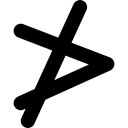 Not Greater, symbol, sign, mathematical, signs, mathematics, maths, Binary Relations, symbols Black icon