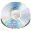 Dvd, disc, Rw, Blue Gainsboro icon