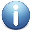 about, Info, Information SteelBlue icon