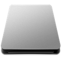 Removable, drive, remake, slick DarkGray icon