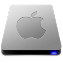 Apple, remake, drive, slick DarkGray icon