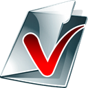 document, Checked, paper, File DarkSlateGray icon