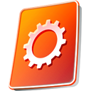 configuration, preference, Setting, Configure, config, option OrangeRed icon