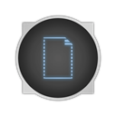 File, document, paper DarkSlateGray icon
